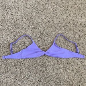Purple Blackbough Swimsuit Top